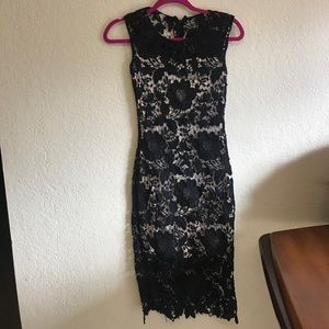 Black and cream dress size s/m